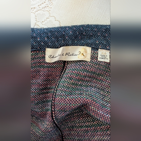 Anthropologie Vintage Sunflower Sweater Coat - Picture 15 of 15